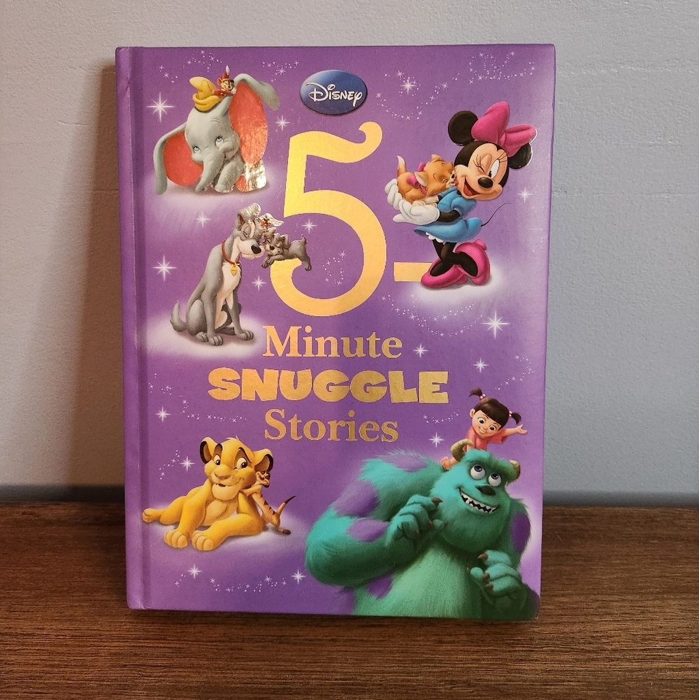 Disney 5-Minute Snuggle Stories First Edition Hardcover Book